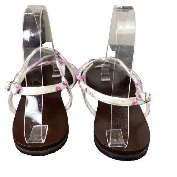 Cole Haan Cara Floral Strappy Flat Strappy Sandals Size 9B - Picture 6 of 8